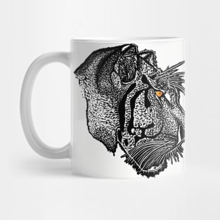 Tiger mirror Mug